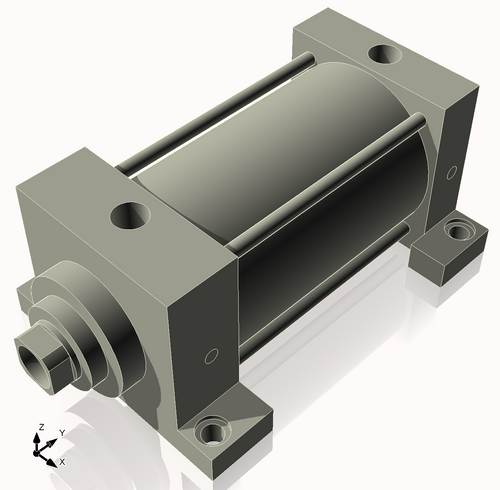 Isometric View of 4MHSL5NCK1.375S4