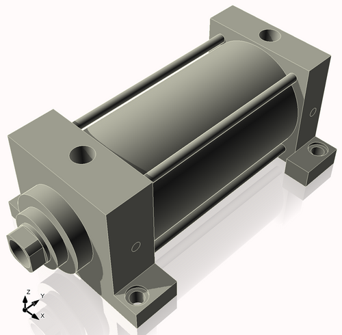 Isometric View of 4MHSL6NCK1.375S4