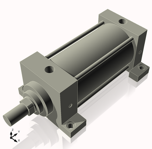 Isometric View of 4MHSL6CCK1.375