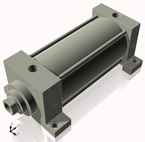 Isometric View of 4MHSL7NCK1.375S4