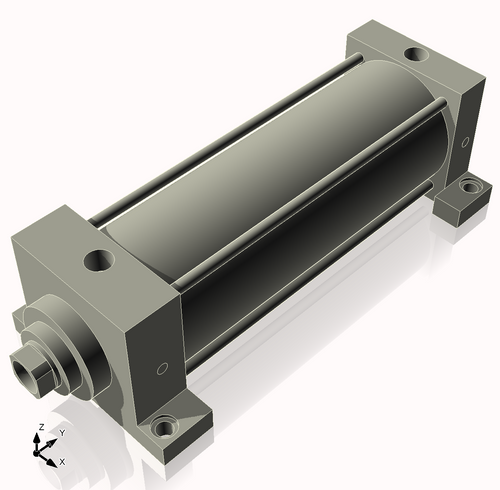 Isometric View of 4MHSL10NCK1.375S4