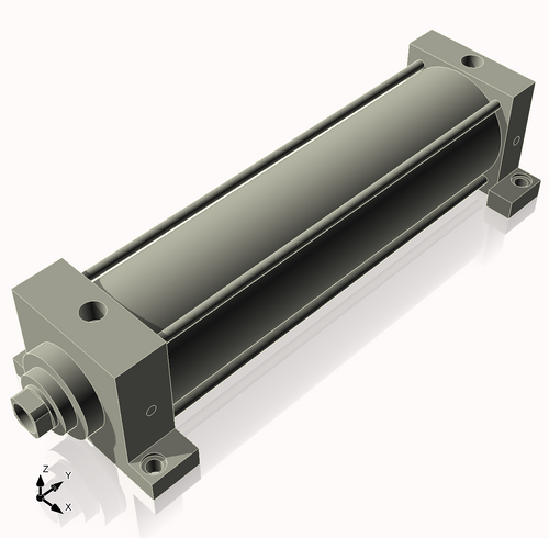 Isometric View of 4MHSL14NCK1.375S4
