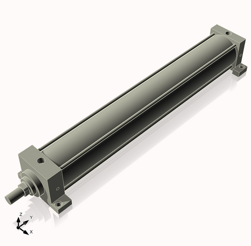 Isometric View of 4MHSL27NCK1.375