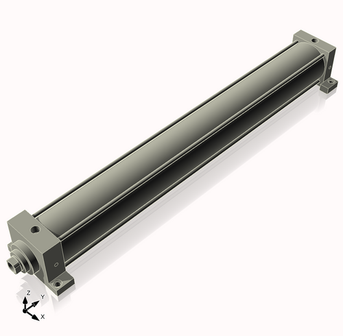 Isometric View of 4MHSL33NCK1.375S4