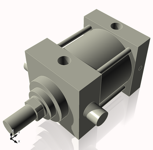 Isometric View of 4MHTF2CCK1.375