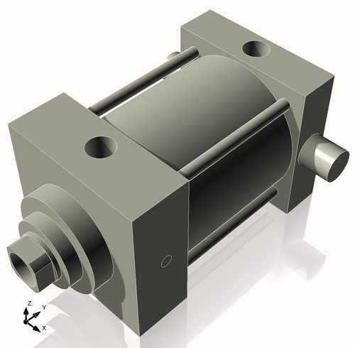 Isometric View of 4MHTR3NCK1.375S4