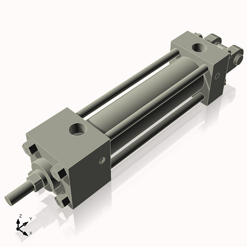 Isometric View of 1.125AC3CC