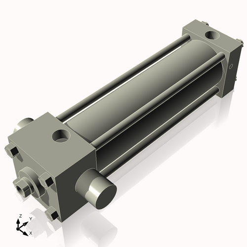 Isometric View of 2ATF6CCKS4