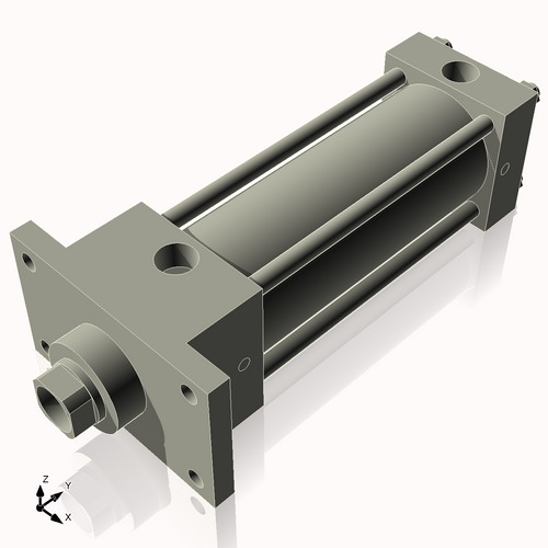 Isometric View of 2AFF4NCK1S4