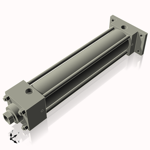 Isometric View of 2ARF9NCK1S4