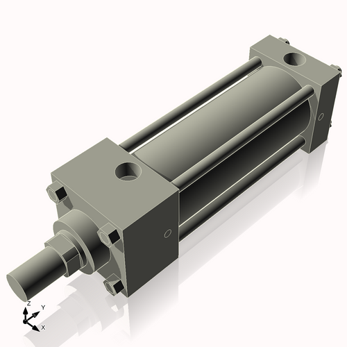 Isometric View of 2ASF4NCK1