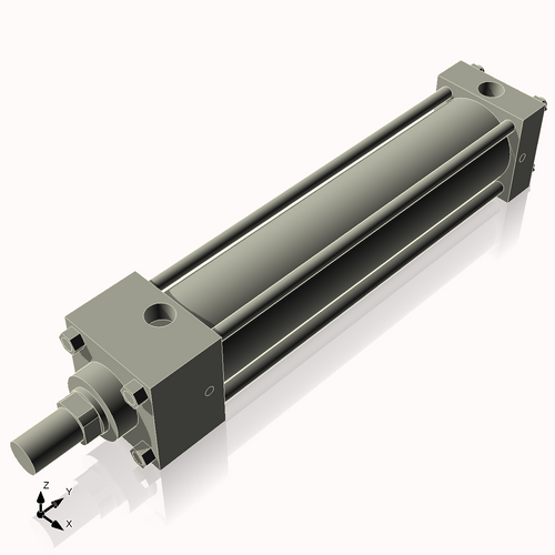 Isometric View of 2ASF8NCK1