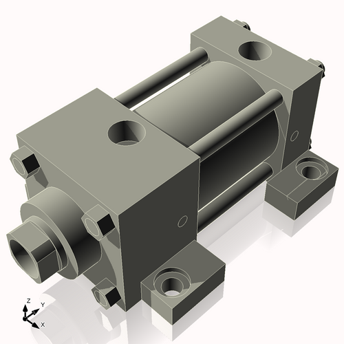 Isometric View of 2ASL1CCK1S4