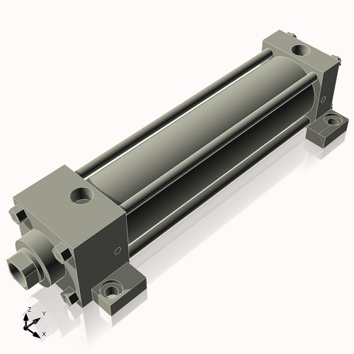 Isometric View of 2ASL7NCK1S4