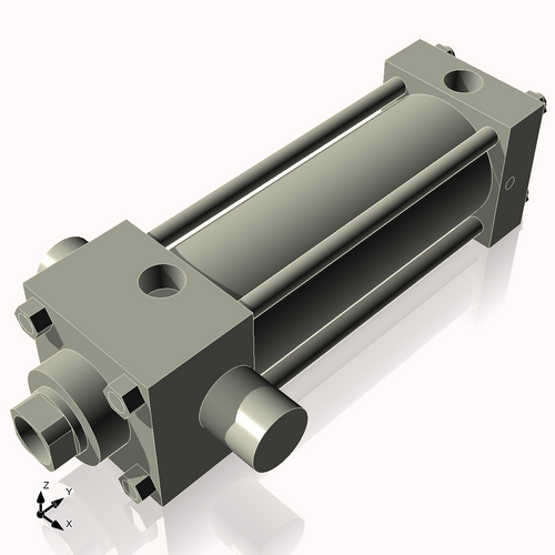 Isometric View of 2ATF4CCK1S4