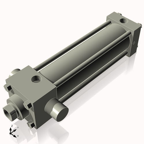 Isometric View of 2ATF6CCK1S4
