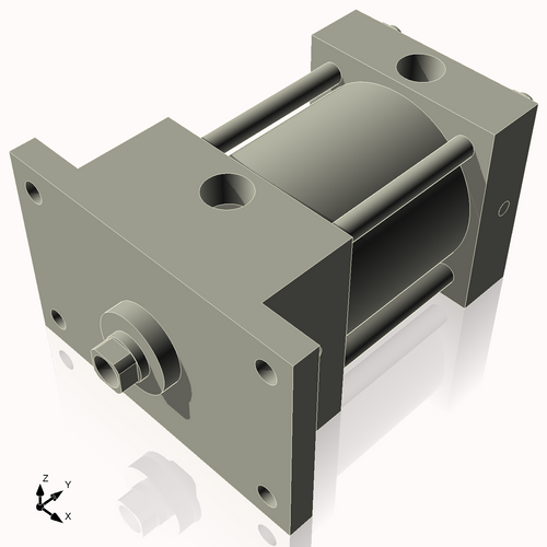 Isometric View of 2.5AFF1CCKS4