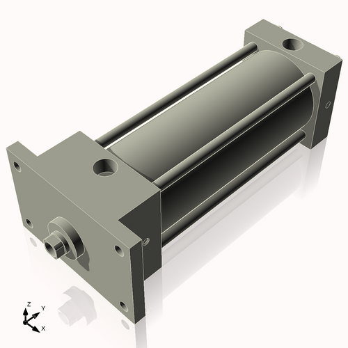 Isometric View of 2.5AFF5CCKS4