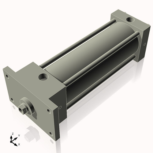 Isometric View of 2.5AFF6NCKS4