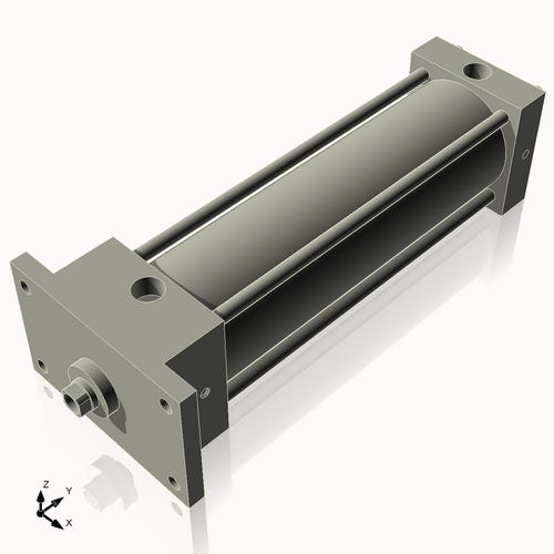 Isometric View of 2.5AFF7CCKS4
