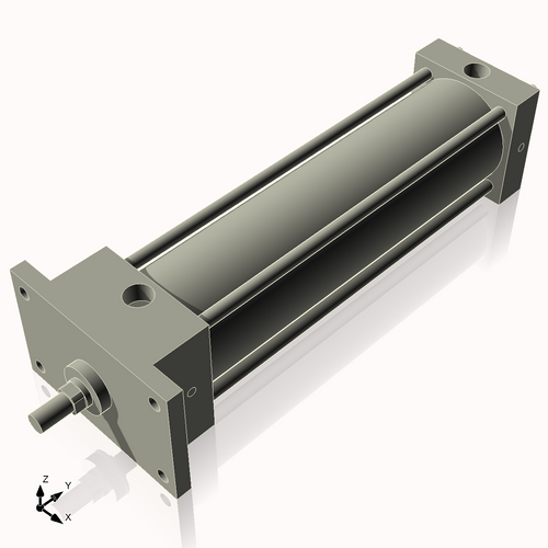 Isometric View of 2.5AFF8NC
