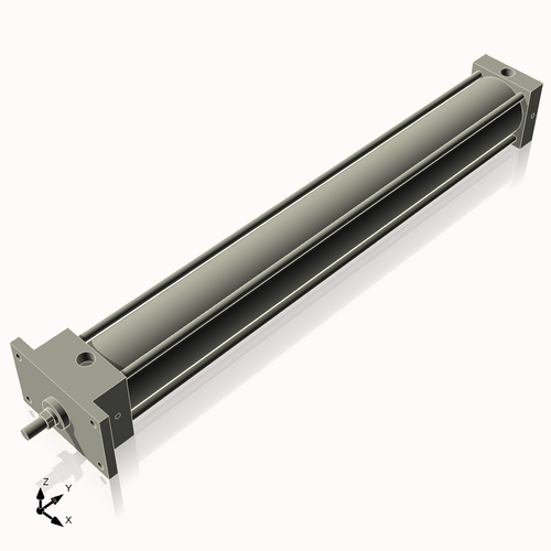 Isometric View of 2.5AFF20NC