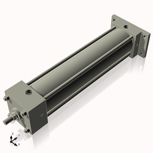 Isometric View of 2.5ARF10NC