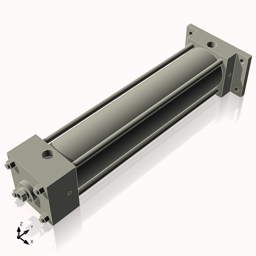 Isometric View of 2.5ARF10NCKS4