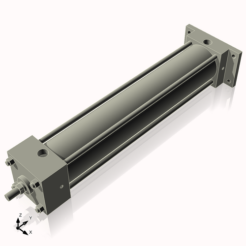 Isometric View of 2.5ARF12CC