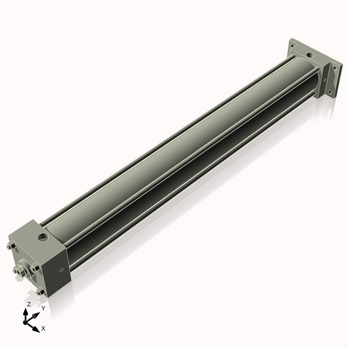 Isometric View of 2.5ARF22NCKS4