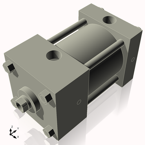 Isometric View of 2.5ASF1NCKS4