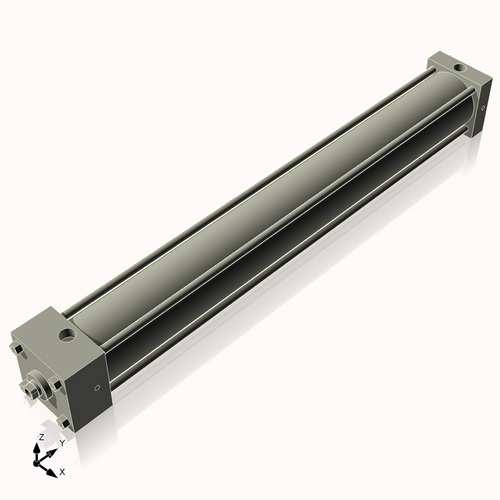 Isometric View of 2.5ASF20NCKS4