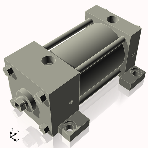 Isometric View of 2.5ASL2CCKS4