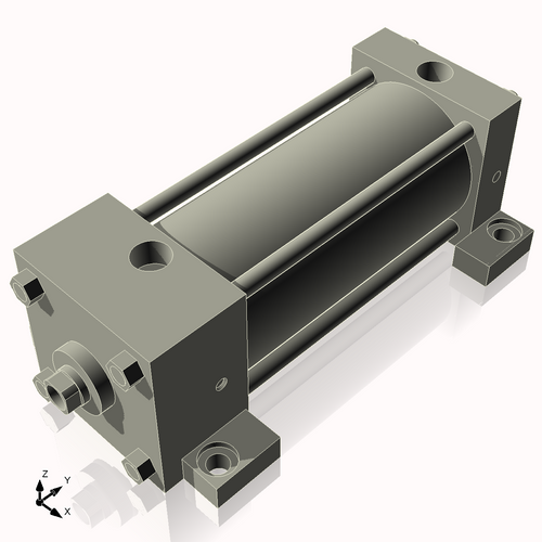 Isometric View of 2.5ASL4CCKS4