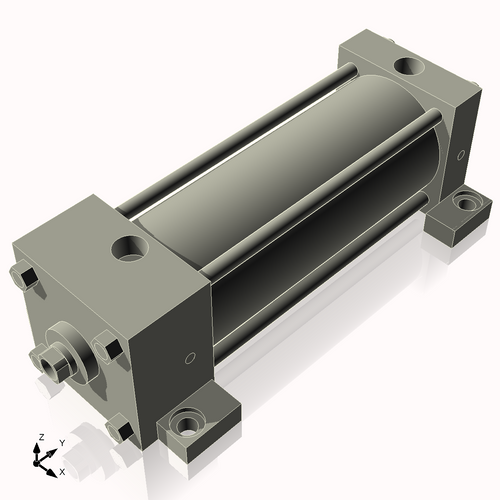 Isometric View of 2.5ASL5NCKS4
