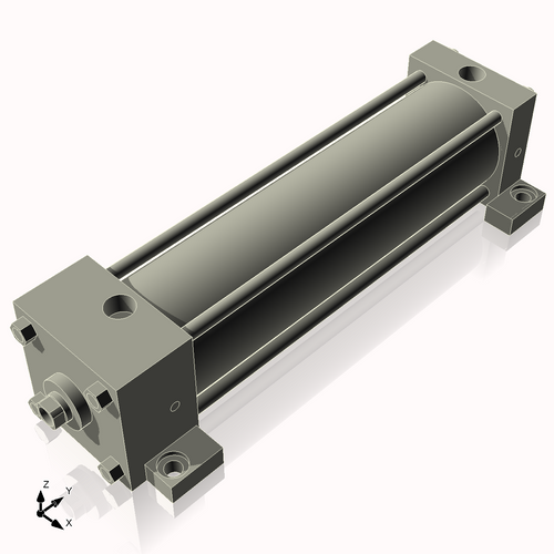 Isometric View of 2.5ASL8NCKS4