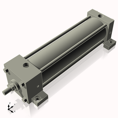 Isometric View of 2.5ASL8CC