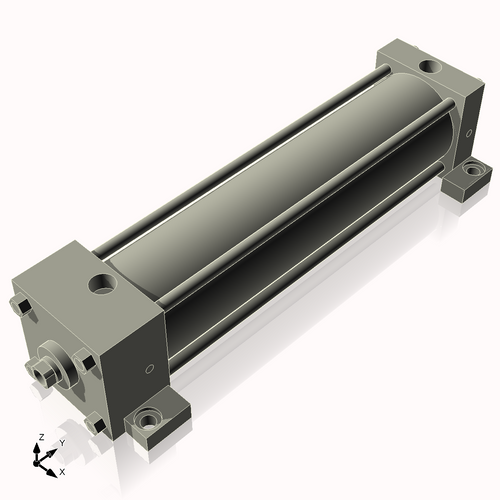 Isometric View of 2.5ASL9NCKS4