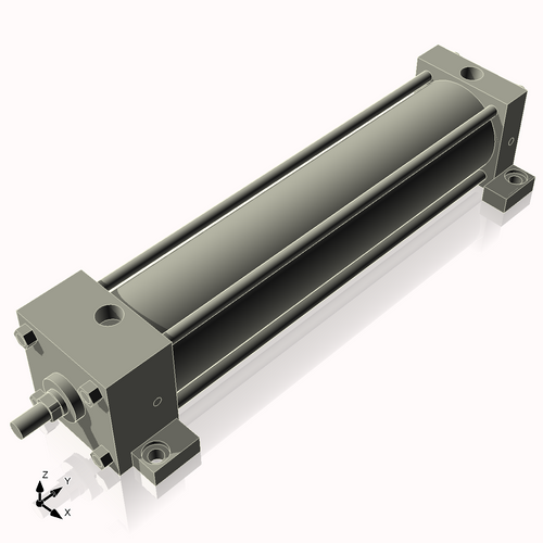 Isometric View of 2.5ASL10NC