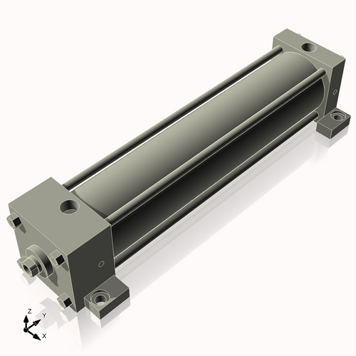 Isometric View of 2.5ASL10NCKS4