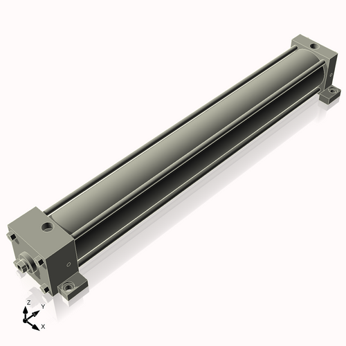 Isometric View of 2.5ASL19NCKS4