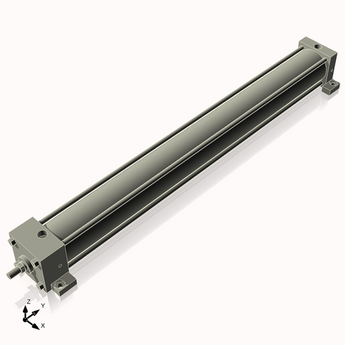 Isometric View of 2.5ASL24NC