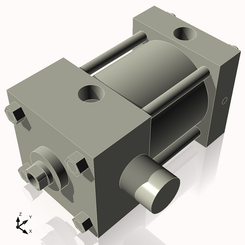Isometric View of 2.5ATF1NCKS4