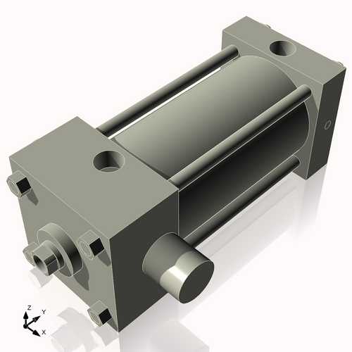 Isometric View of 2.5ATF3CCKS4