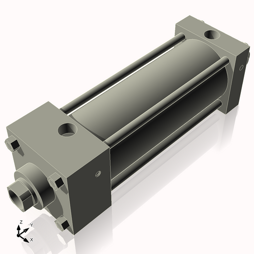 Isometric View of 2.5AC5CCK1S4