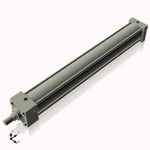 Isometric View of 2.5AC20NCK1