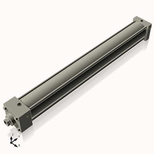 Isometric View of 2.5AC22NCK1S4