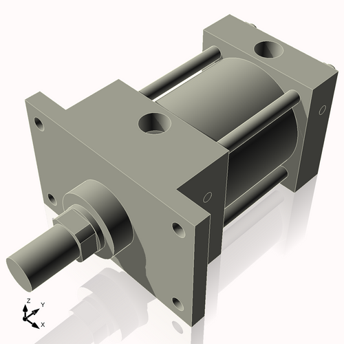 Isometric View of 2.5AFF1NCK1