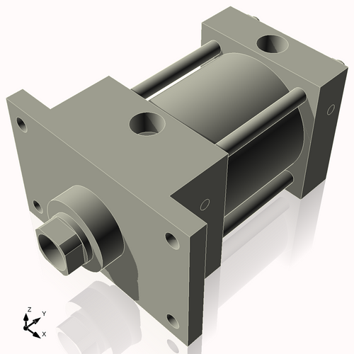 Isometric View of 2.5AFF1NCK1S4