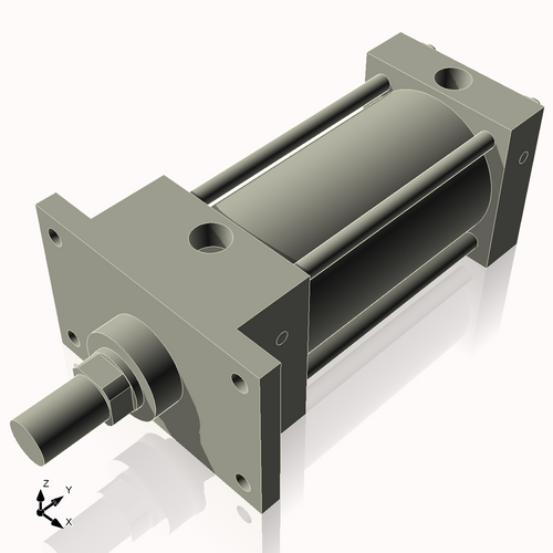 Isometric View of 2.5AFF3NCK1